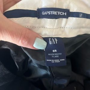 GAP Stretch wool pants with side detail